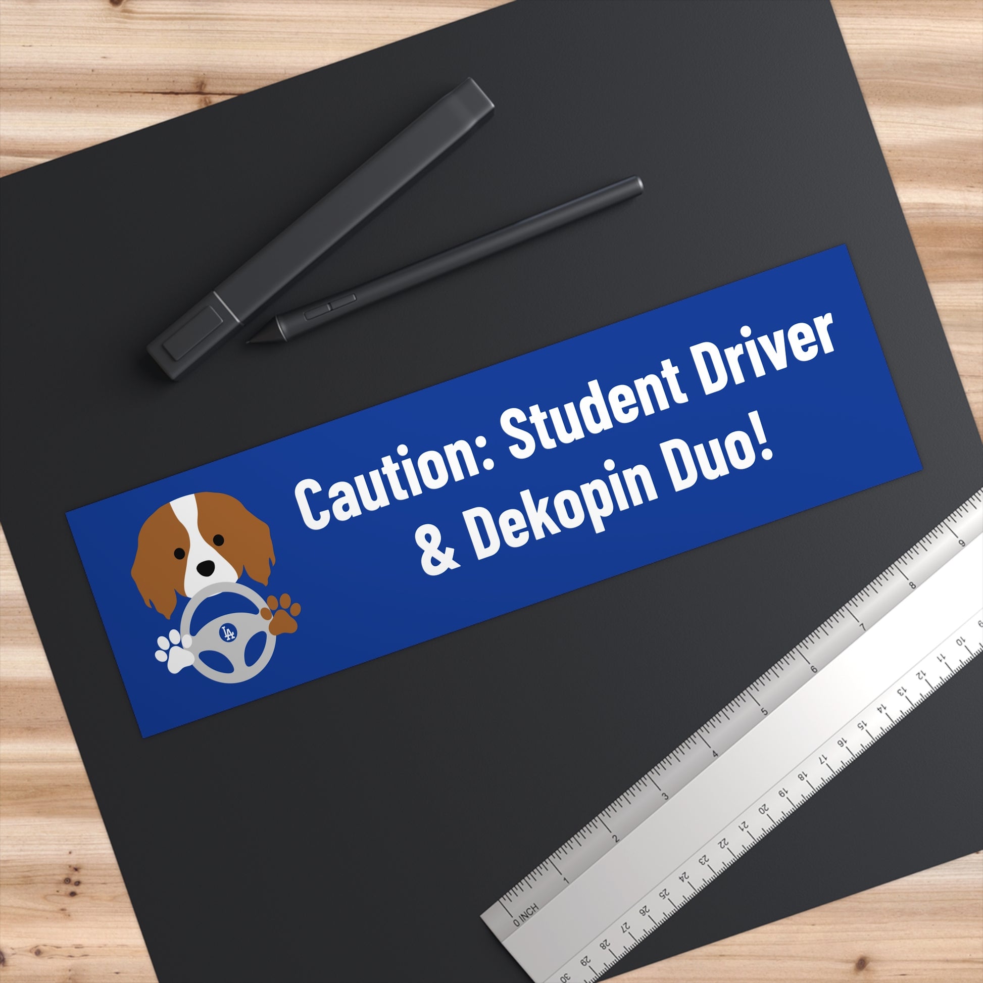 Bumper Stickers | Caution: Student Driver & Dekopin Duo!