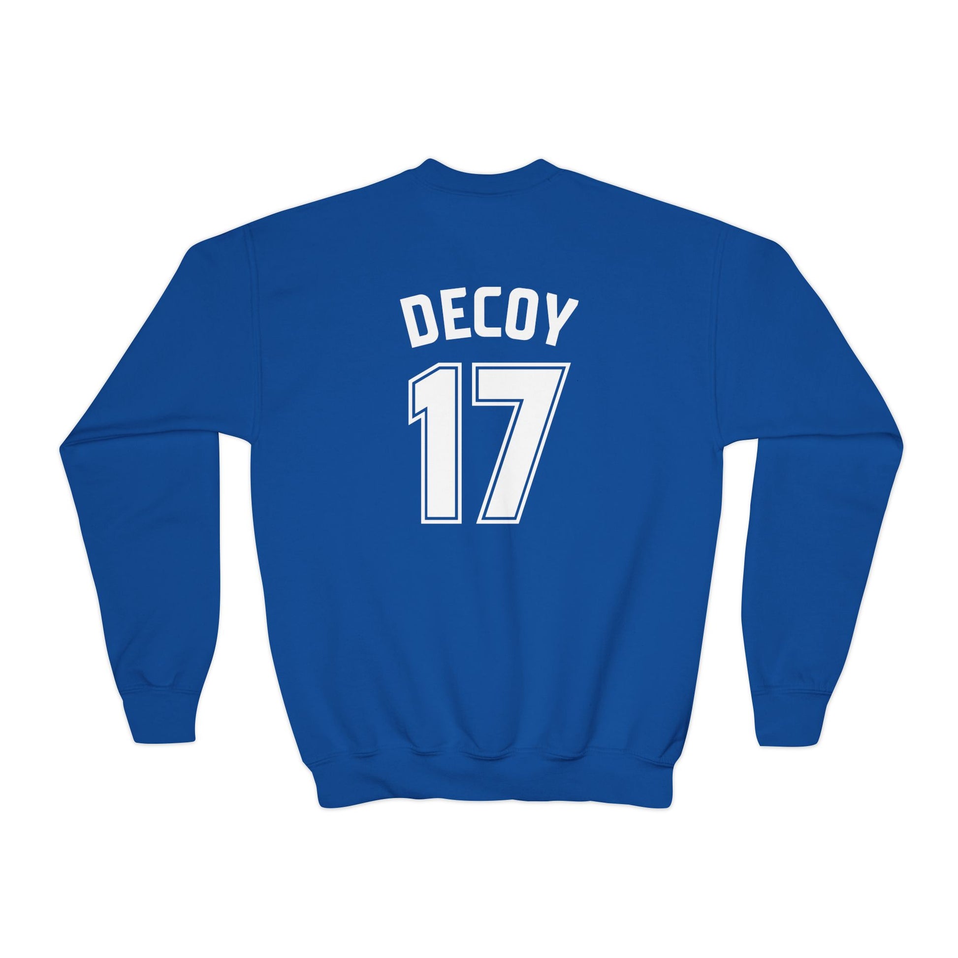 Kids Sweatshirts | DEKOPIN + DECOY 17 | Front & Back Print | Medium-Heavy-weight | Gildan