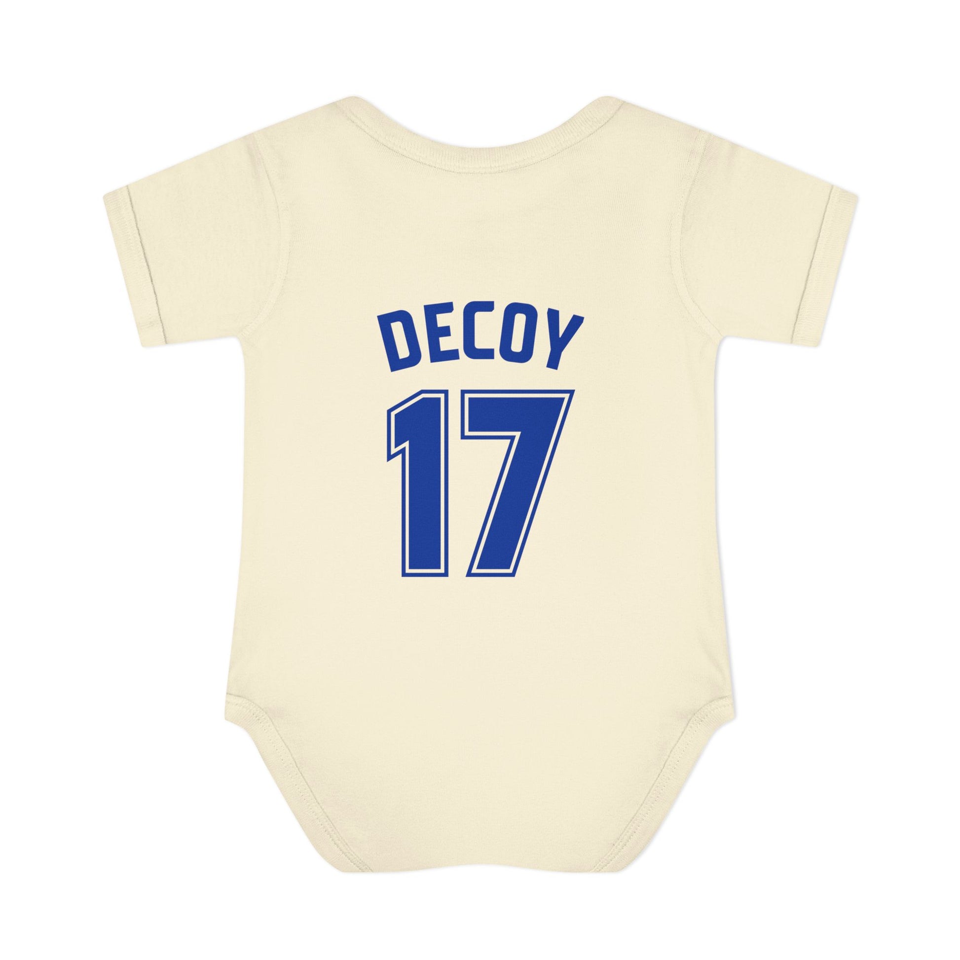 Baby Onesie | DEKOPIN +  DECOY 17 | Front & Back Print | Light-weight | Rabbit Skins