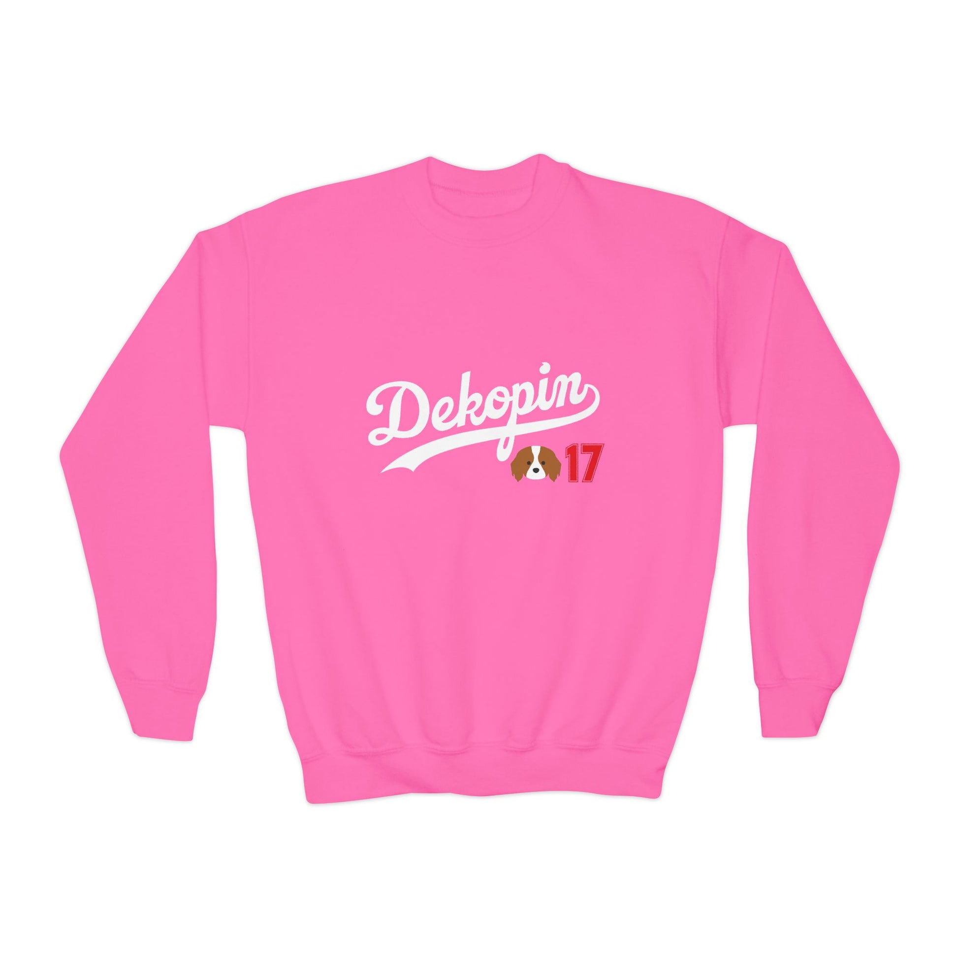 Kids Sweatshirts | DEKOPIN + DECOY 17 | Front & Back Print | Medium-Heavy-weight | Gildan
