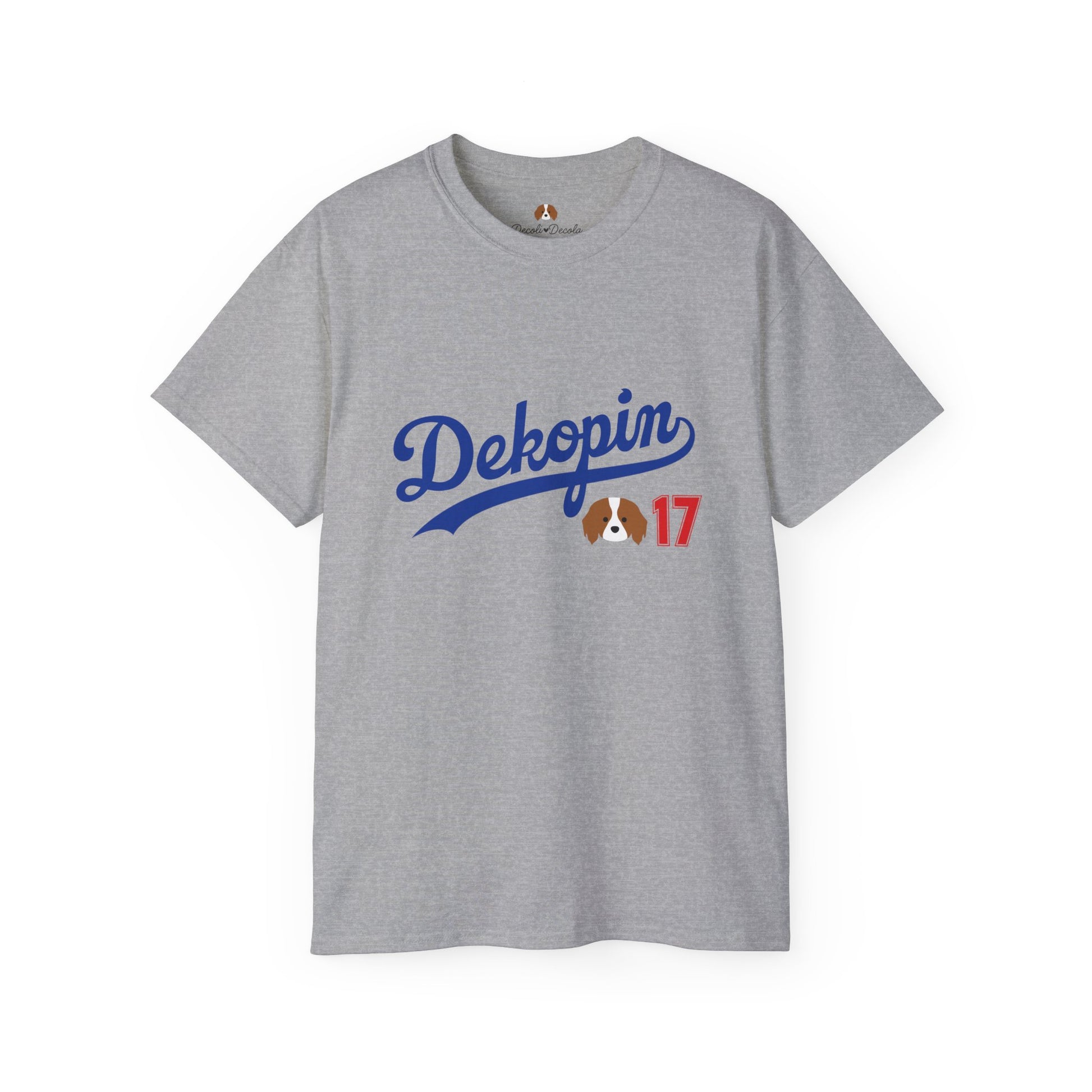 Unisex T-Shirt | DEKOPIN + CUSTOM 17 | Front & Back Print | Medium Weight | Gildan