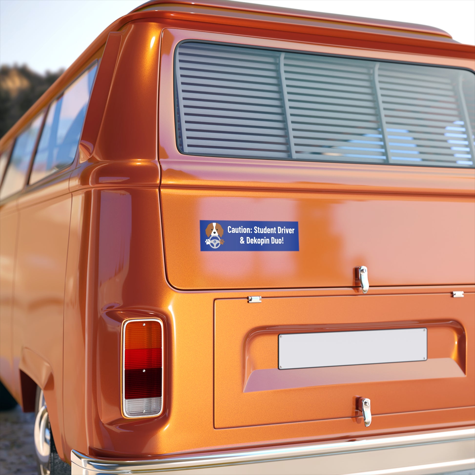 Bumper Stickers | Caution: Student Driver & Dekopin Duo!