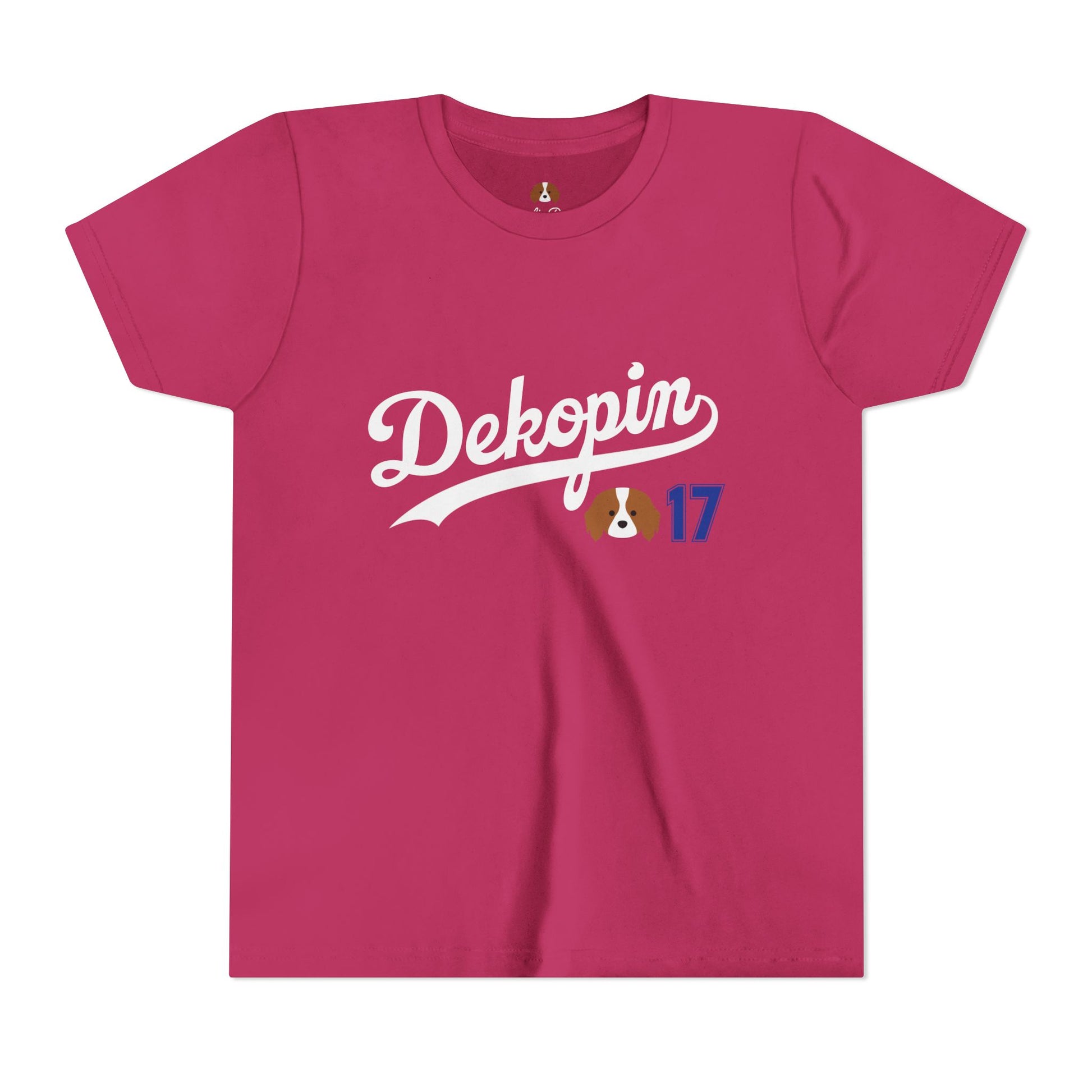Kids T-Shirts | DEKOPIN + CUSTOM 17 | Front & Back Print | Light-weight | Bella+Canvas