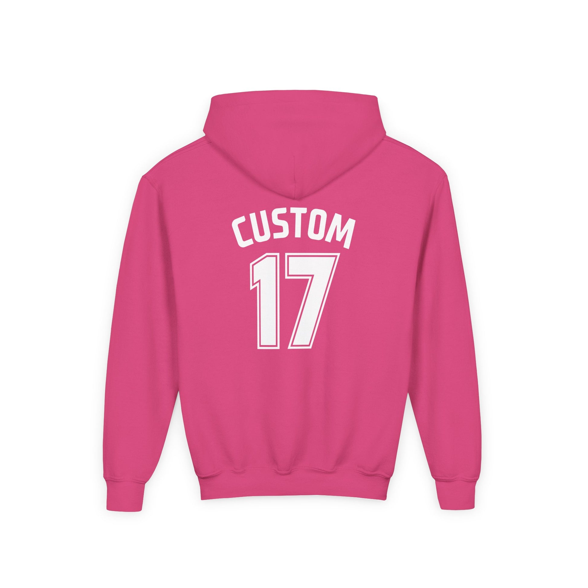 Kids Hoodies | DEKOPIN + CUSTOM 17 | Front & Back Print | Medium-Heavy-weight | Gildan