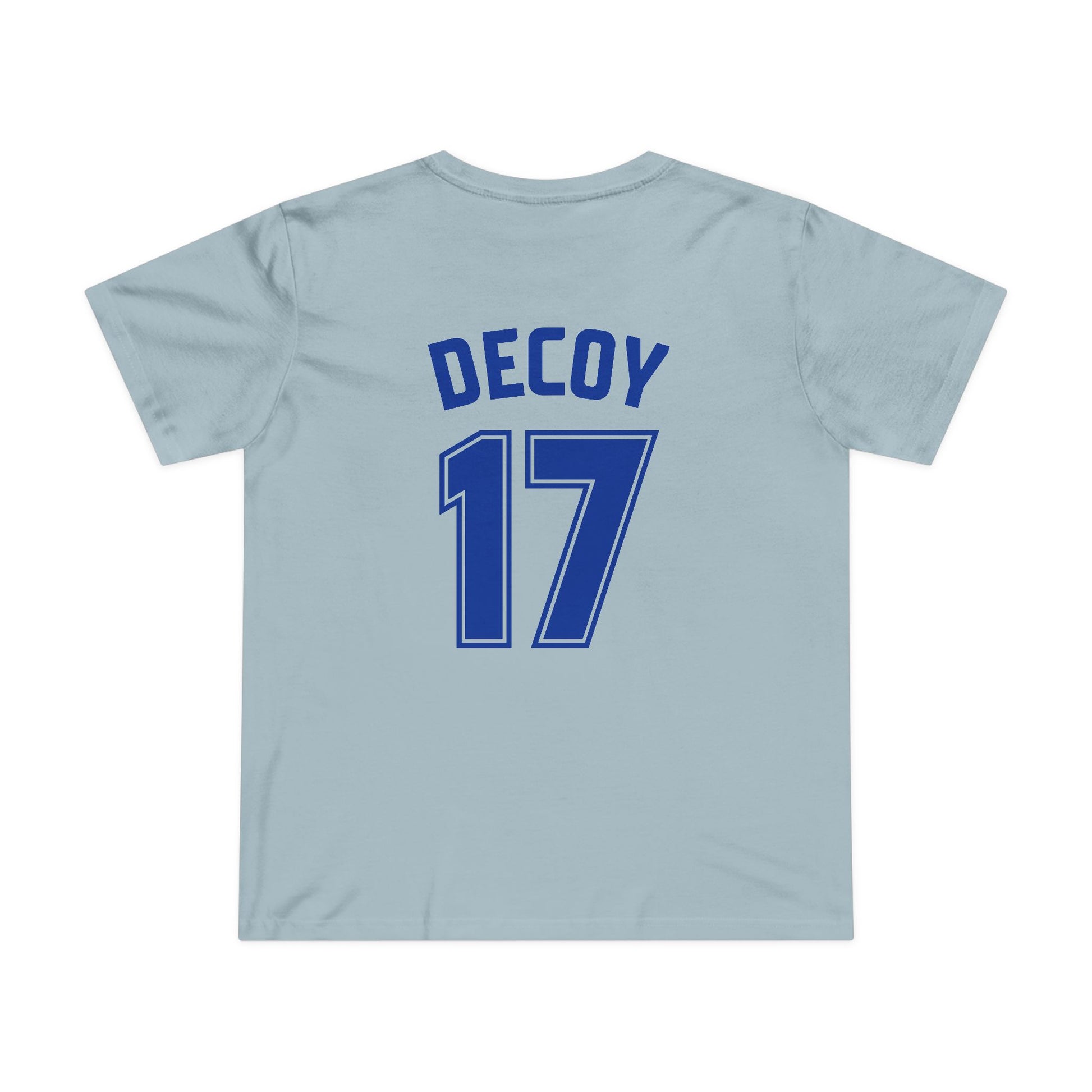Women T-Shirts | DEKOPIN + DECOY 17 | Front & Back Print | Medium-weight | AS Colour
