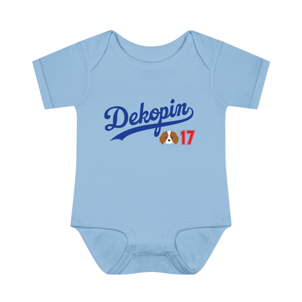 Baby Onesie | DEKOPIN + CUSTOM 17 | Front & Back Print | Light-weight | Rabbit Skins