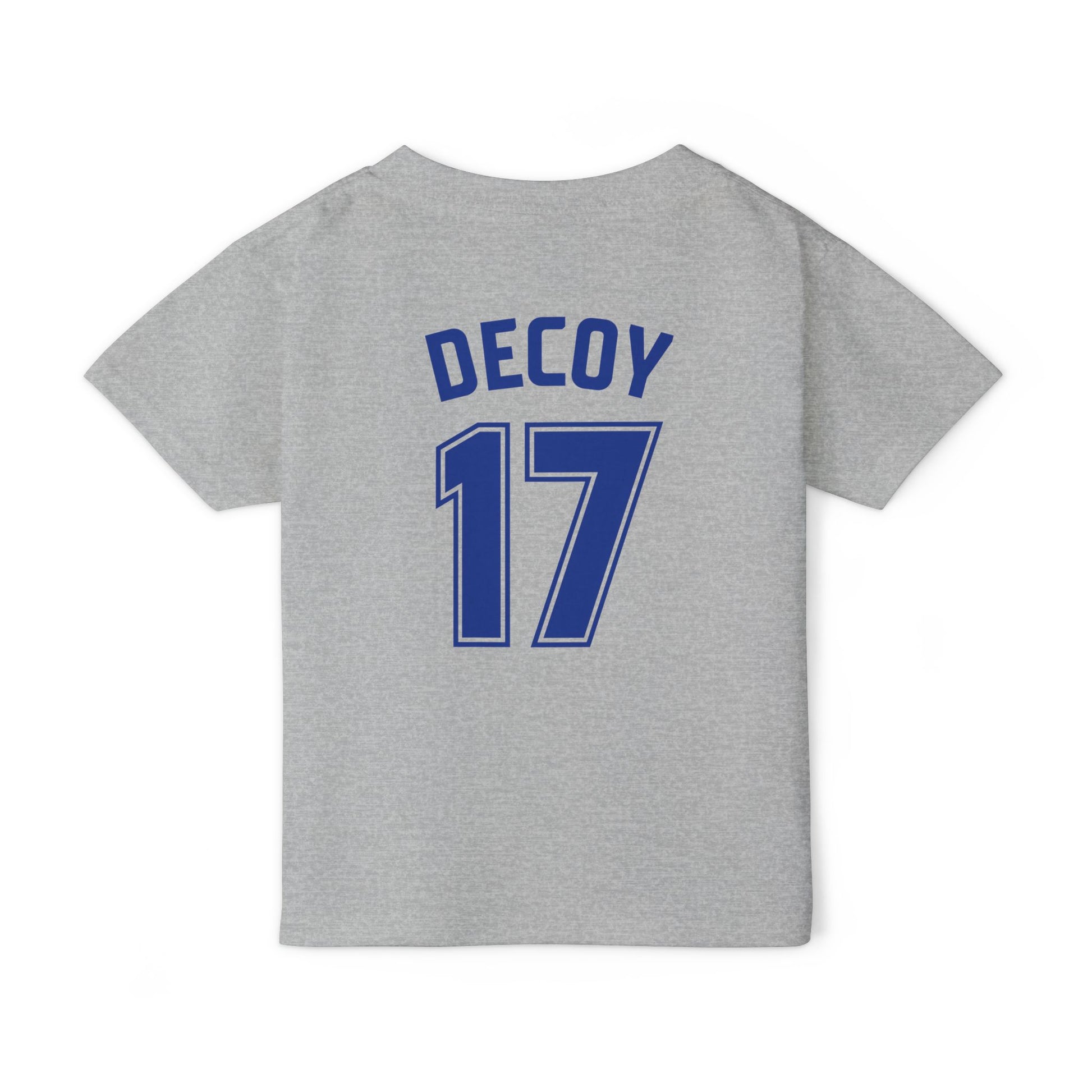 Toddler T-Shirt | DEKOPIN + DECOY 17 | Front & Back Print | Medium-weight | Gildan