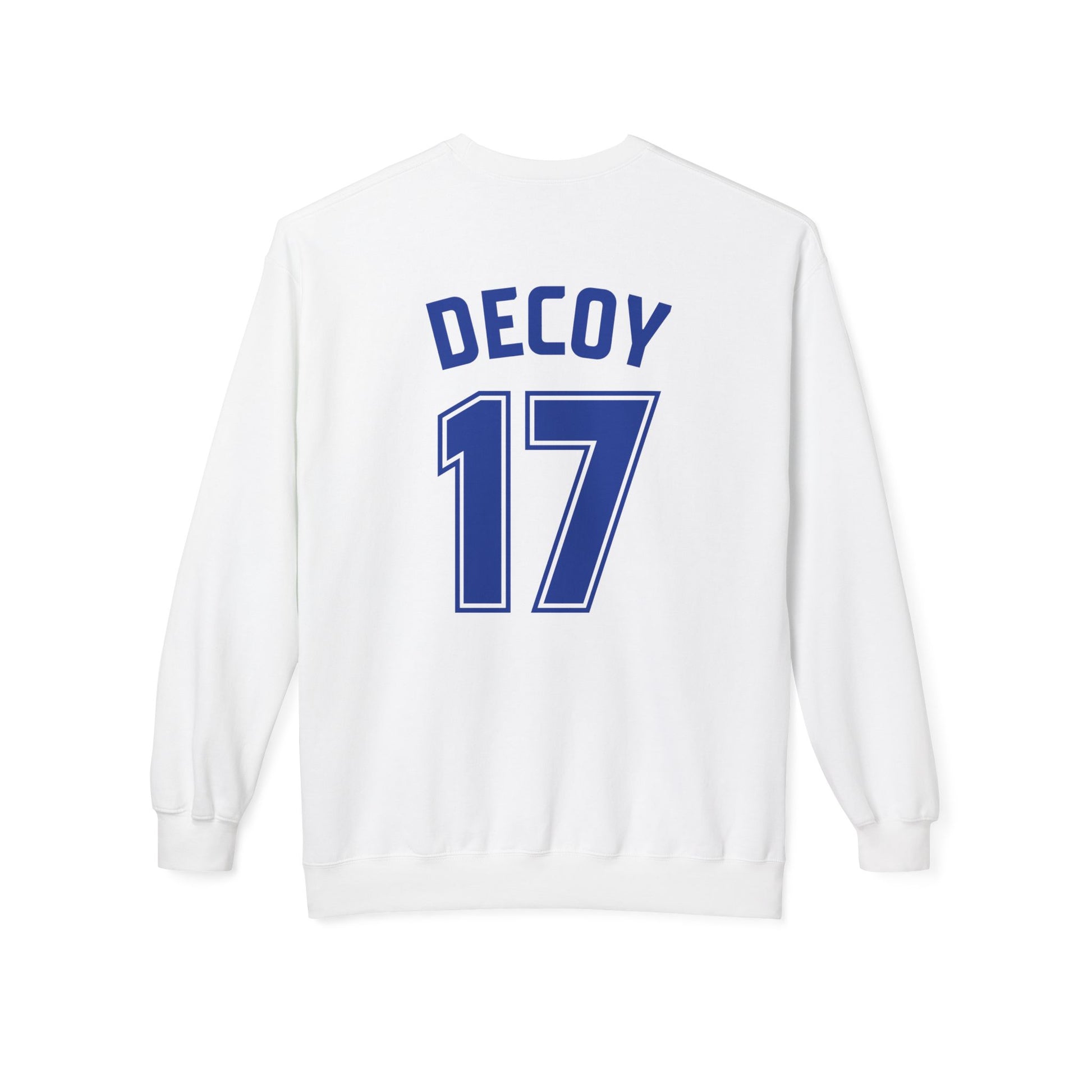 Unisex Sweatshirts | DEKOPIN + DECOY 17 | Front & Back Print | Medium-Heavy-weight | Gildan