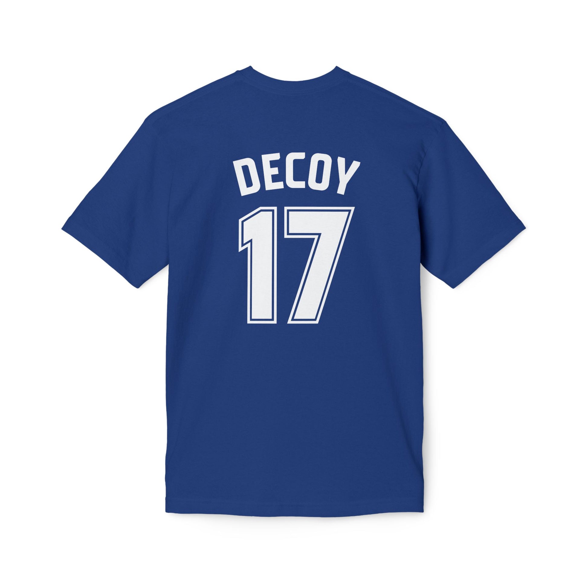 Unisex T-Shirts | DEKOPIN + DECOY 17 | Front & Back Print | Medium-weight | Bayside | Made in USA