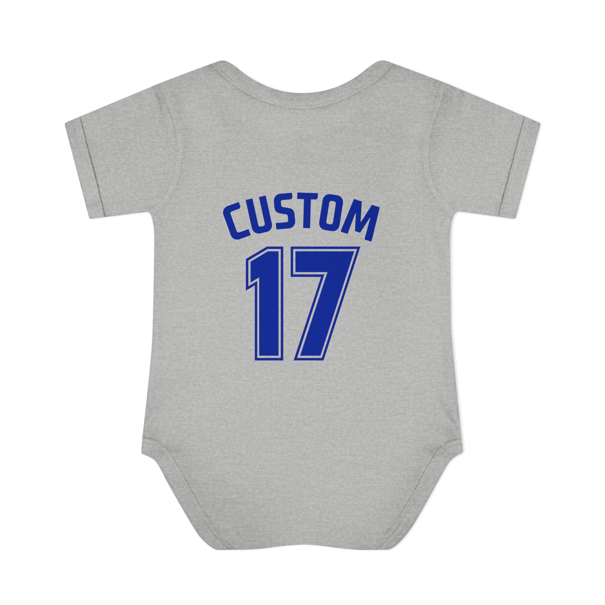 Baby Onesie | DEKOPIN + CUSTOM 17 | Front & Back Print | Light-weight | Rabbit Skins