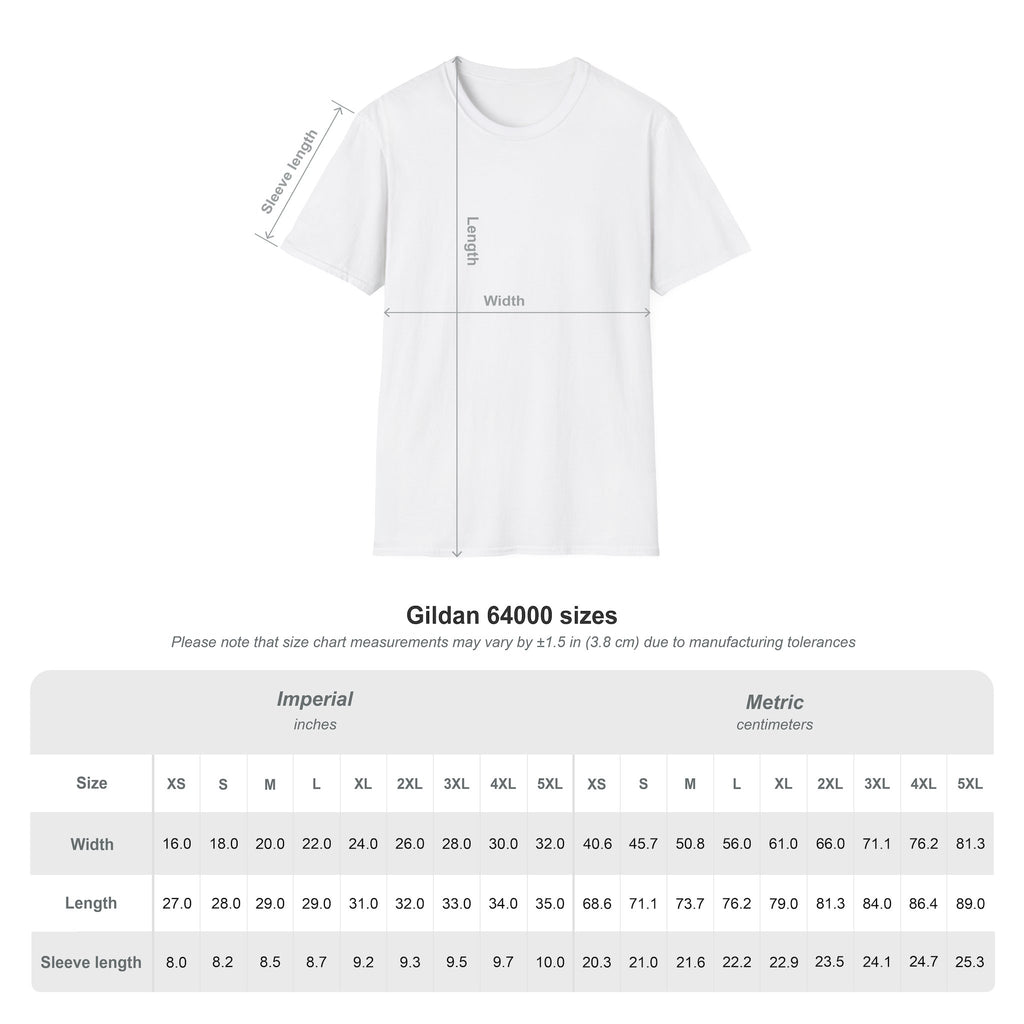 Unisex T-Shirt | DEKOPIN + DECOY 17 | Front & Back Print | Light-weight | Gildan