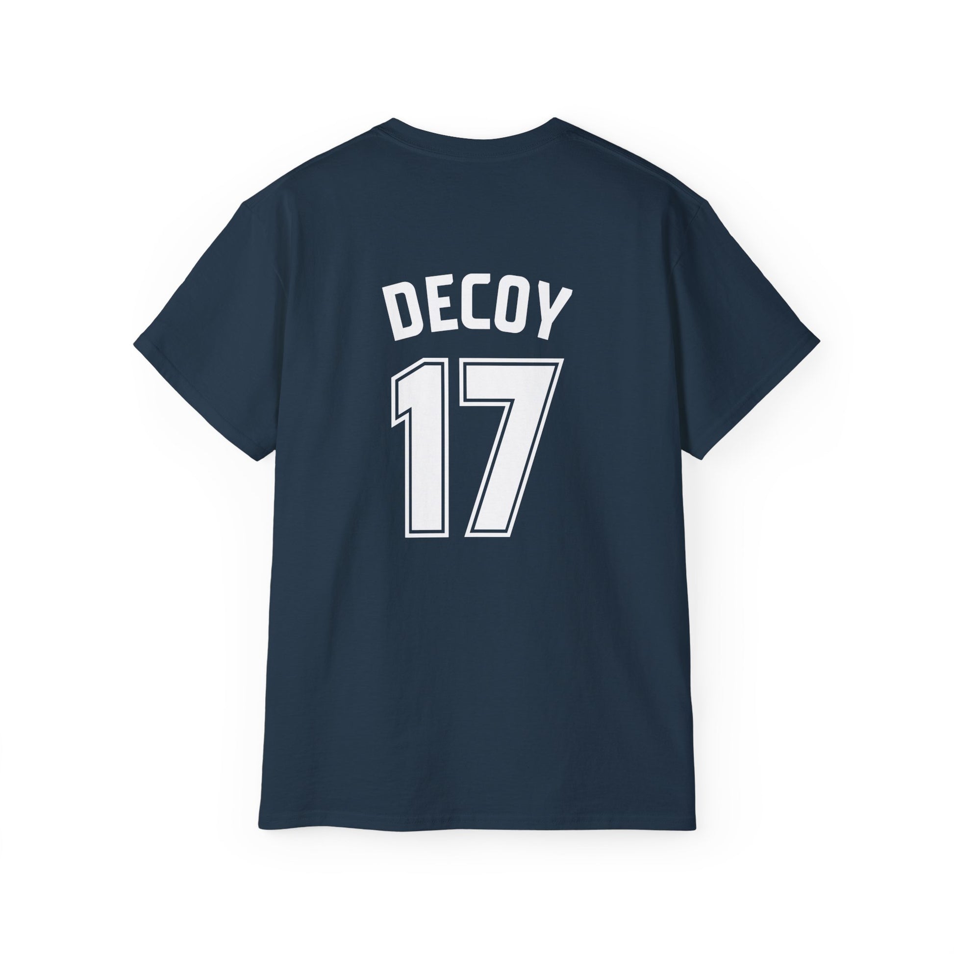 Unisex T-shirt | Nah, I'm Decoy + DECOY 17 | Front & Back Print | Medium-weight | Gildan