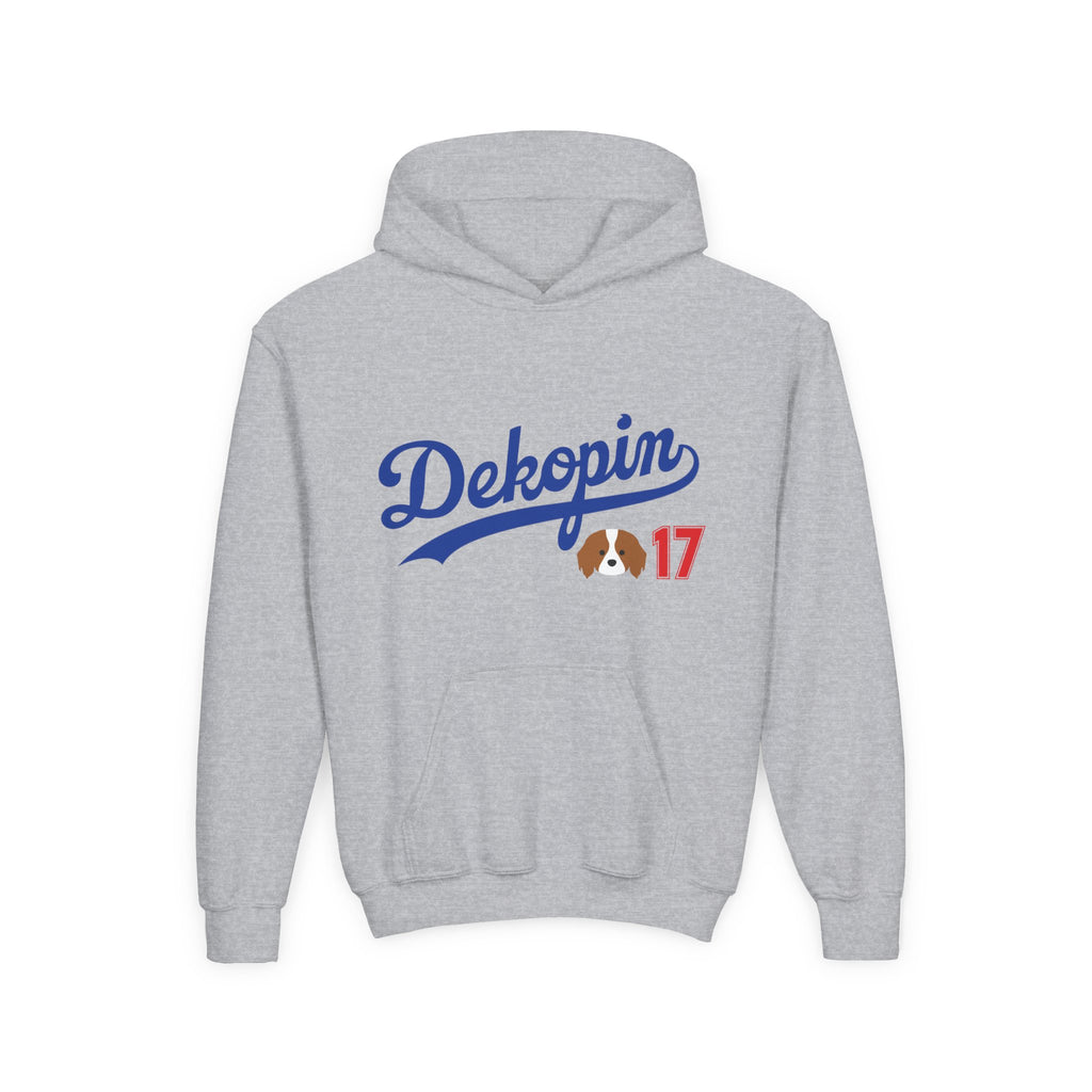 Kids Hoodies | DEKOPIN + CUSTOM 17 | Front & Back Print | Medium-Heavy-weight | Gildan
