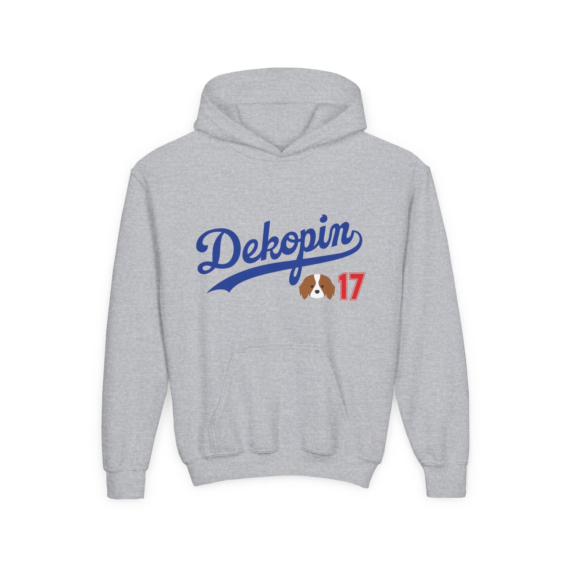 Kids Hoodies | DEKOPIN + CUSTOM 17 | Front & Back Print | Medium-Heavy-weight | Gildan
