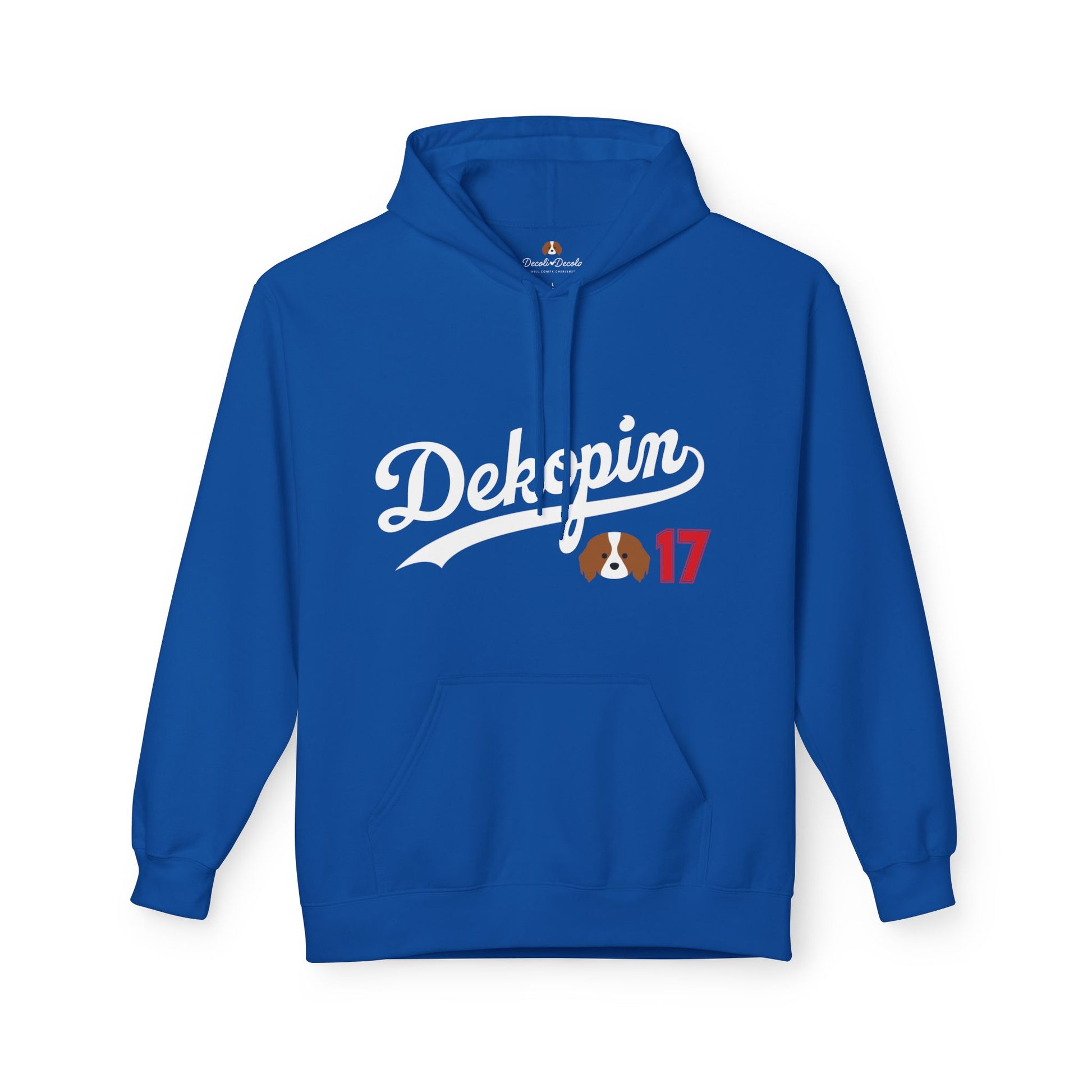 Unisex Hoodies | DEKOPIN + Blank | Front Print Only | Medium-Heavy-weight | Gildan