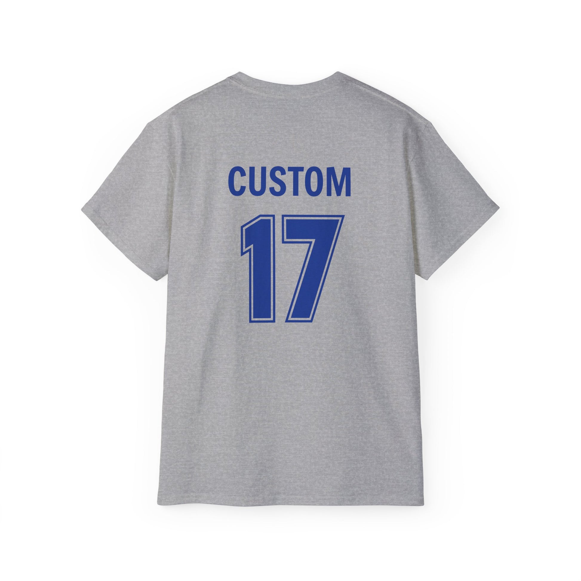 Unisex T-Shirt | DEKOPIN + CUSTOM 17 | Front & Back Print | Medium Weight | Gildan
