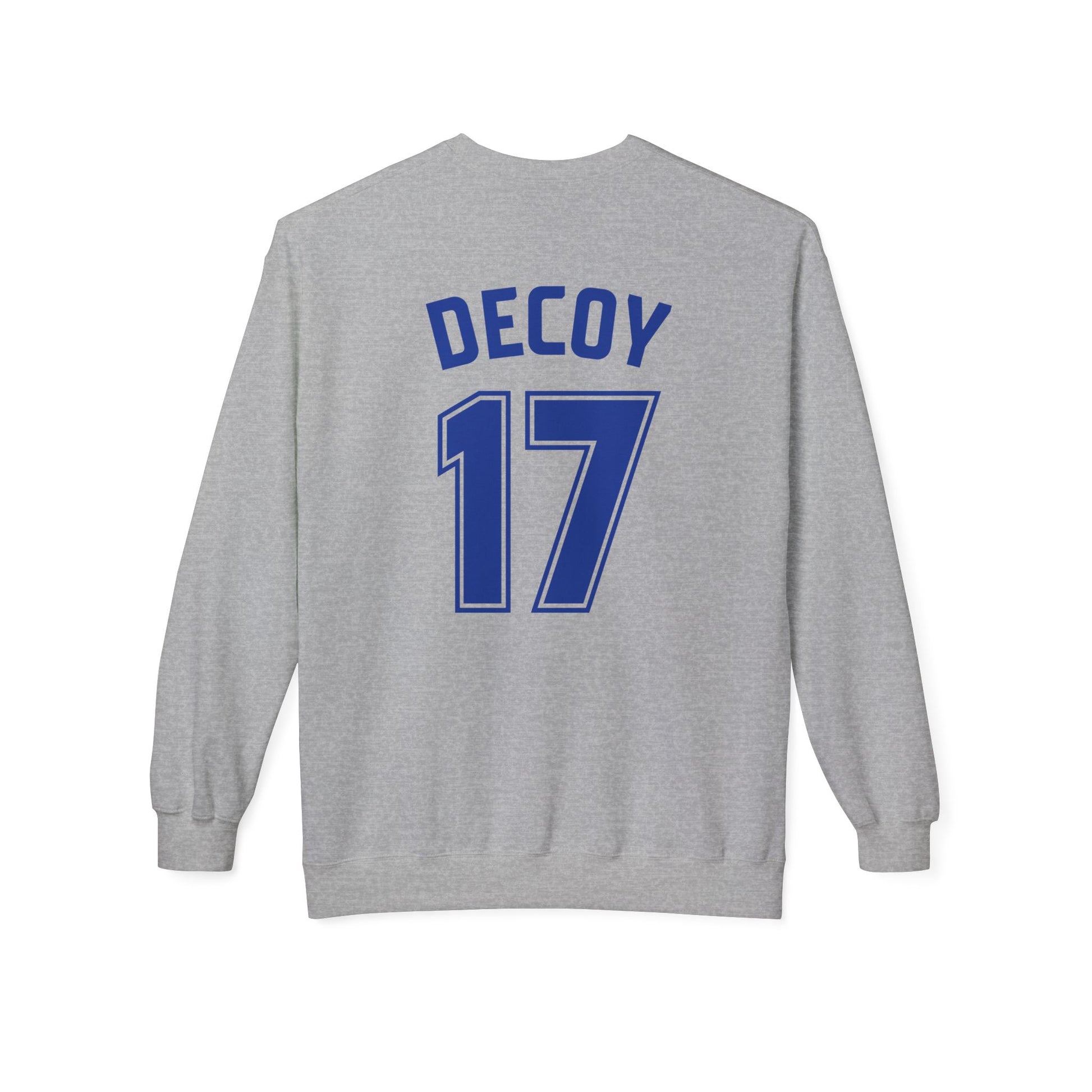 Unisex Sweatshirts | DEKOPIN + DECOY 17 | Front & Back Print | Medium-Heavy-weight | Gildan