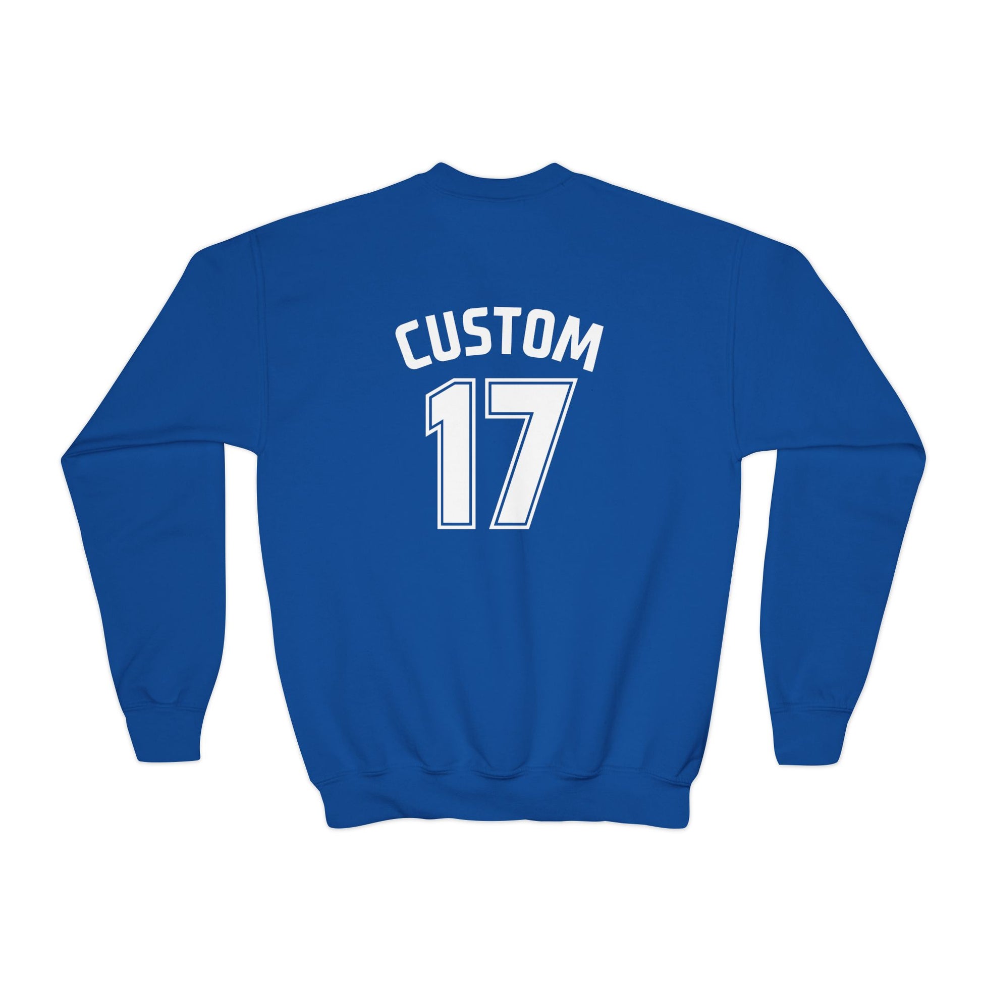 Kids Sweatshirts | DEKOPIN + CUSTOM 17 | Front & Back Print | Medium-Heavy-weight | Gildan