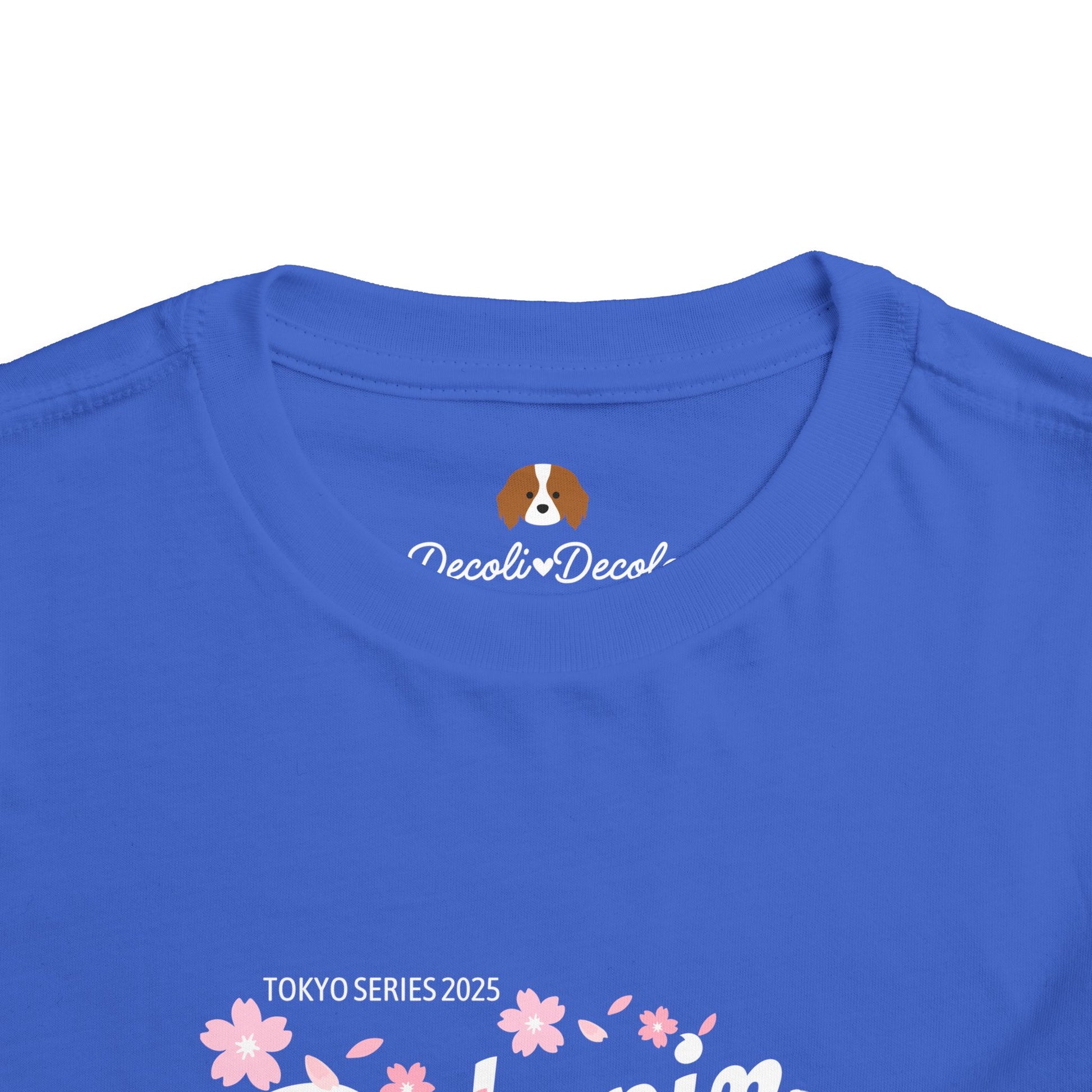 Toddler T-shirts | Tokyo Series 2025 + Dekopin | Front Print Only | Light-weight | Bella+Canvas