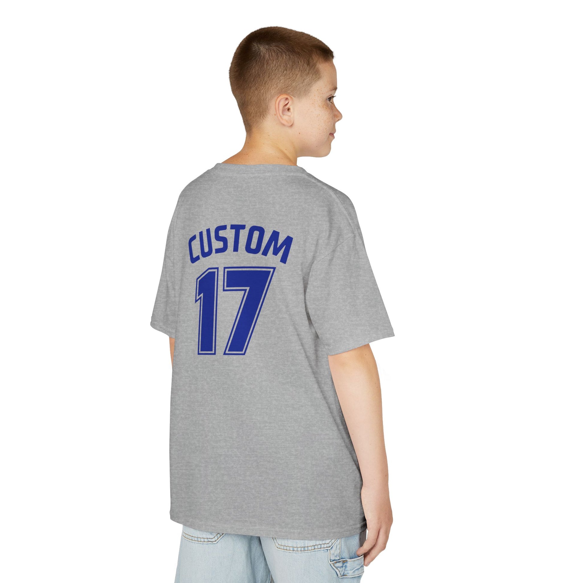 Kids T-Shirt | DEKOPIN + CUSTOM 17 | Front & Back Print | Medium-weight | Gildan