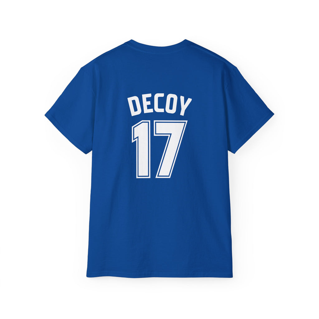 Unisex T-shirt | Nah, I'm Decoy + DECOY 17 | Front & Back Print | Medium-weight | Gildan
