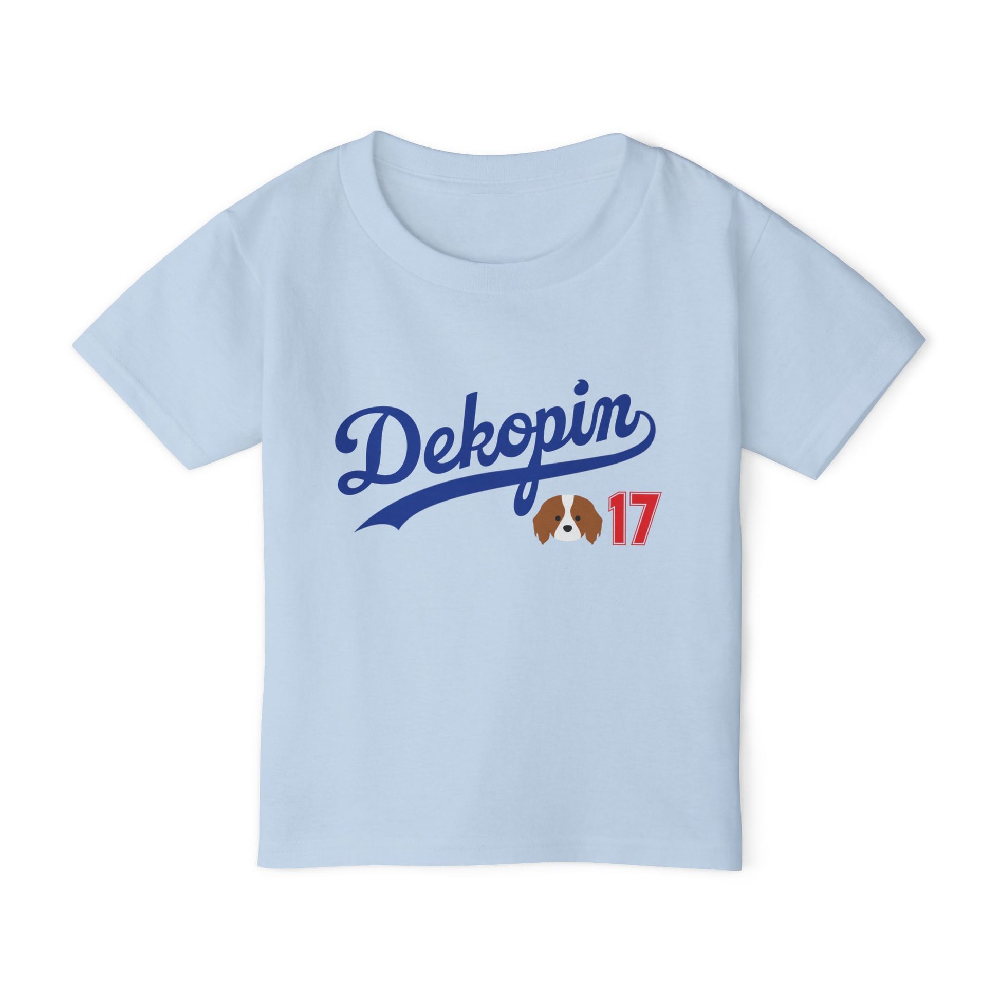 Toddler T-Shirt | DEKOPIN + CUSTOM 17 | Front & Back Print | Medium-weight | Gildan