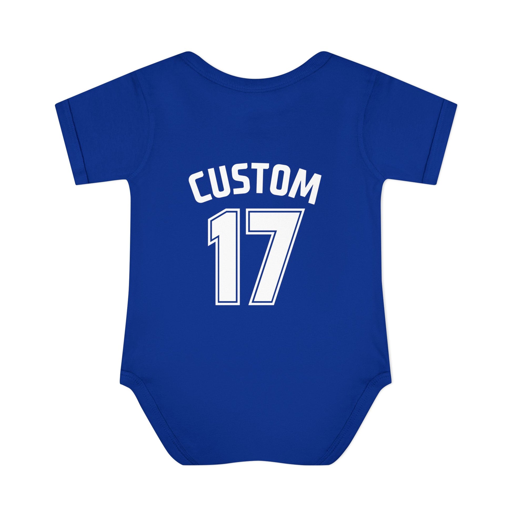 Baby Onesie | DEKOPIN + CUSTOM 17 | Front & Back Print | Light-weight | Rabbit Skins