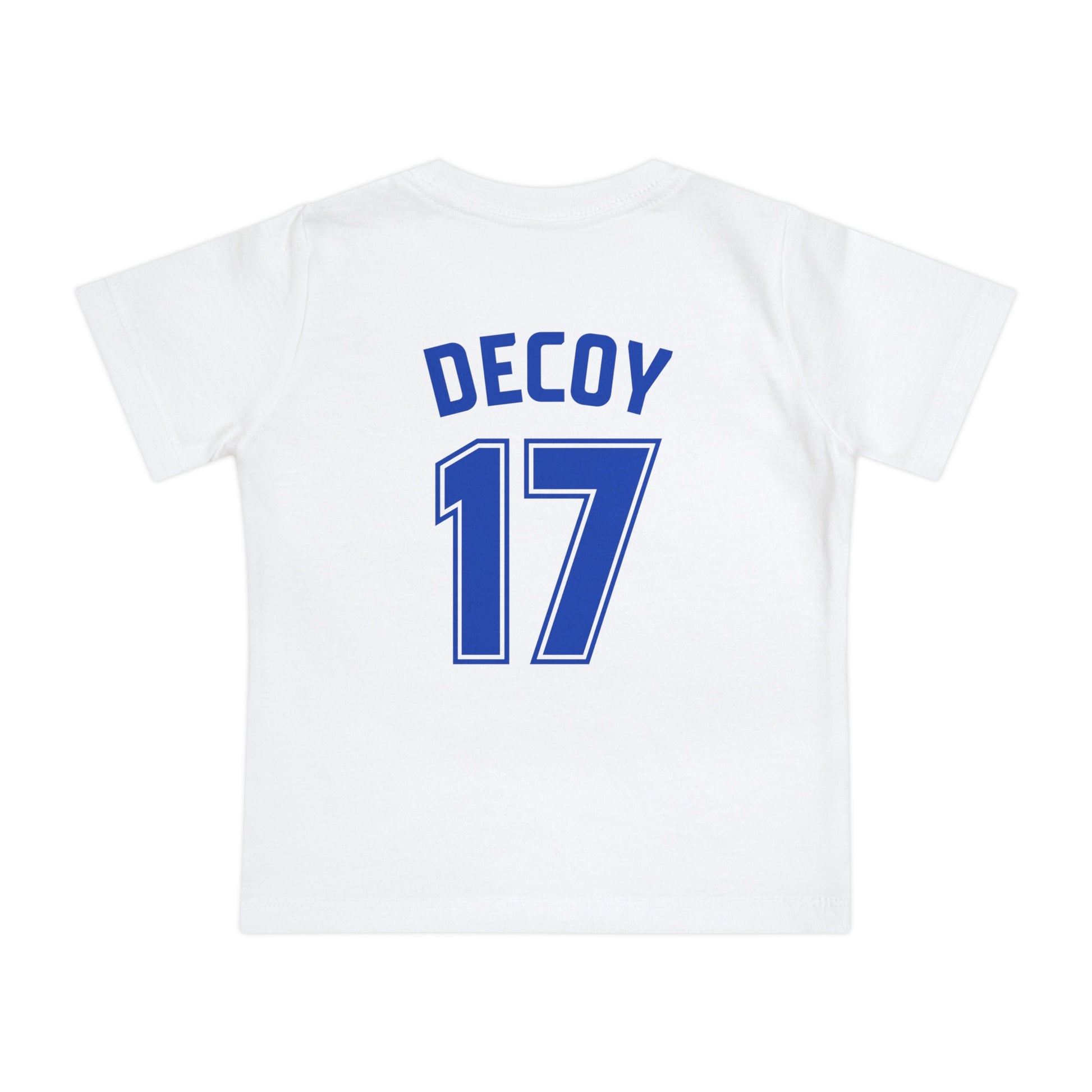Baby T-Shirts | DEKOPIN + DECOY 17 | Front & Back Print | Light-weight | Bella+Canvas