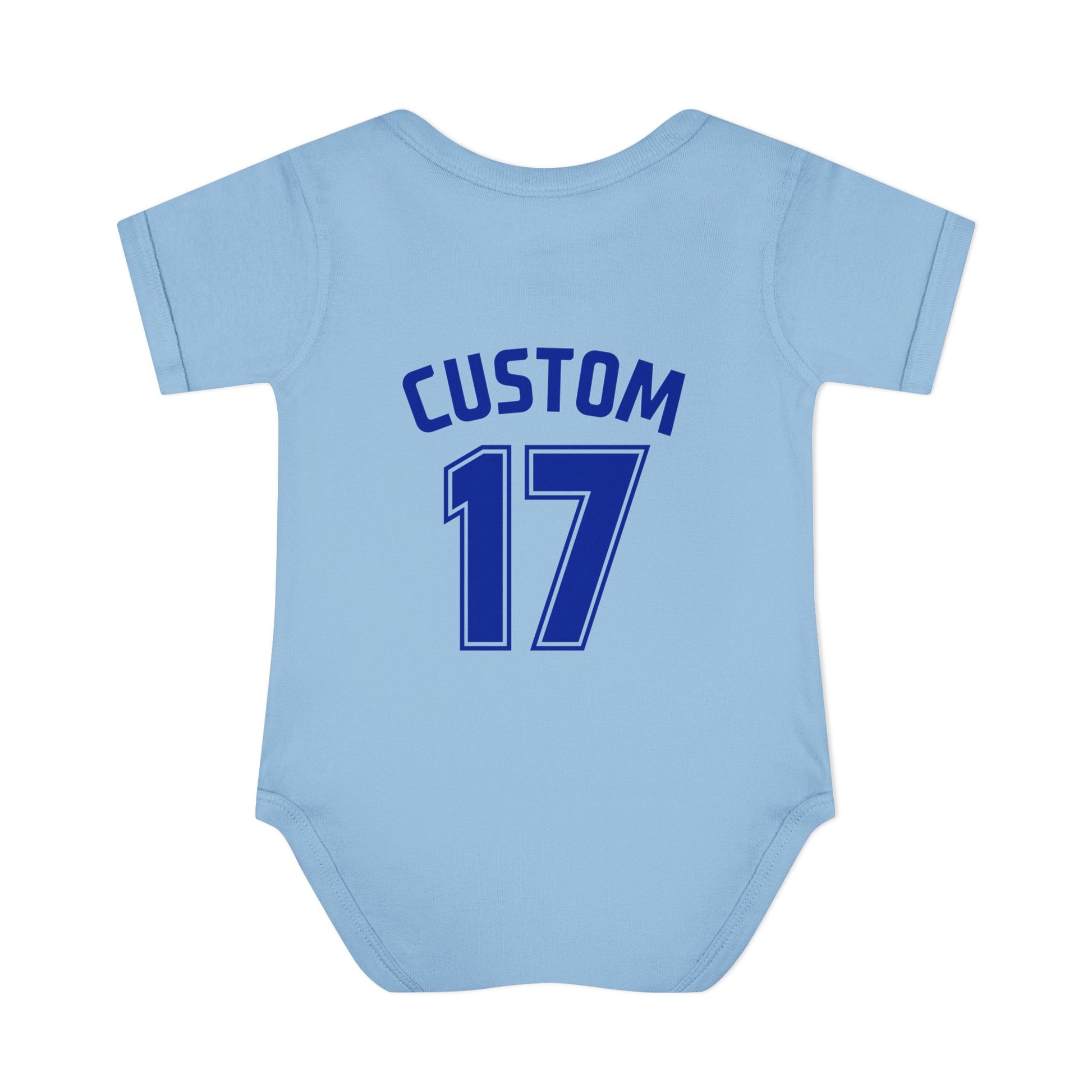 Baby Onesie | DEKOPIN + CUSTOM 17 | Front & Back Print | Light-weight | Rabbit Skins