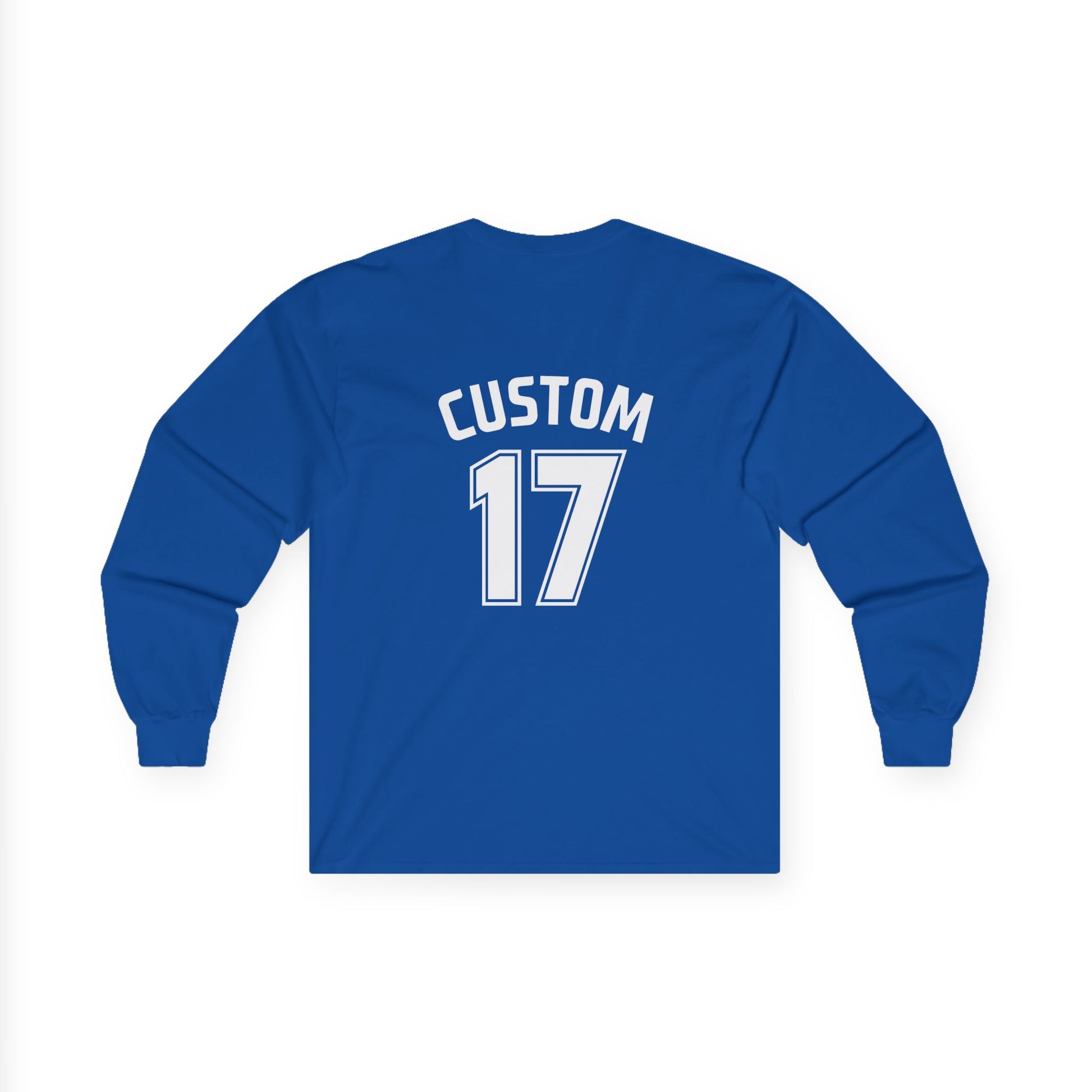 Unisex Long Sleeve T-Shirt | DEKOPIN + CUSTOM 17 | Front & Back Print | Medium-weight | Gildan
