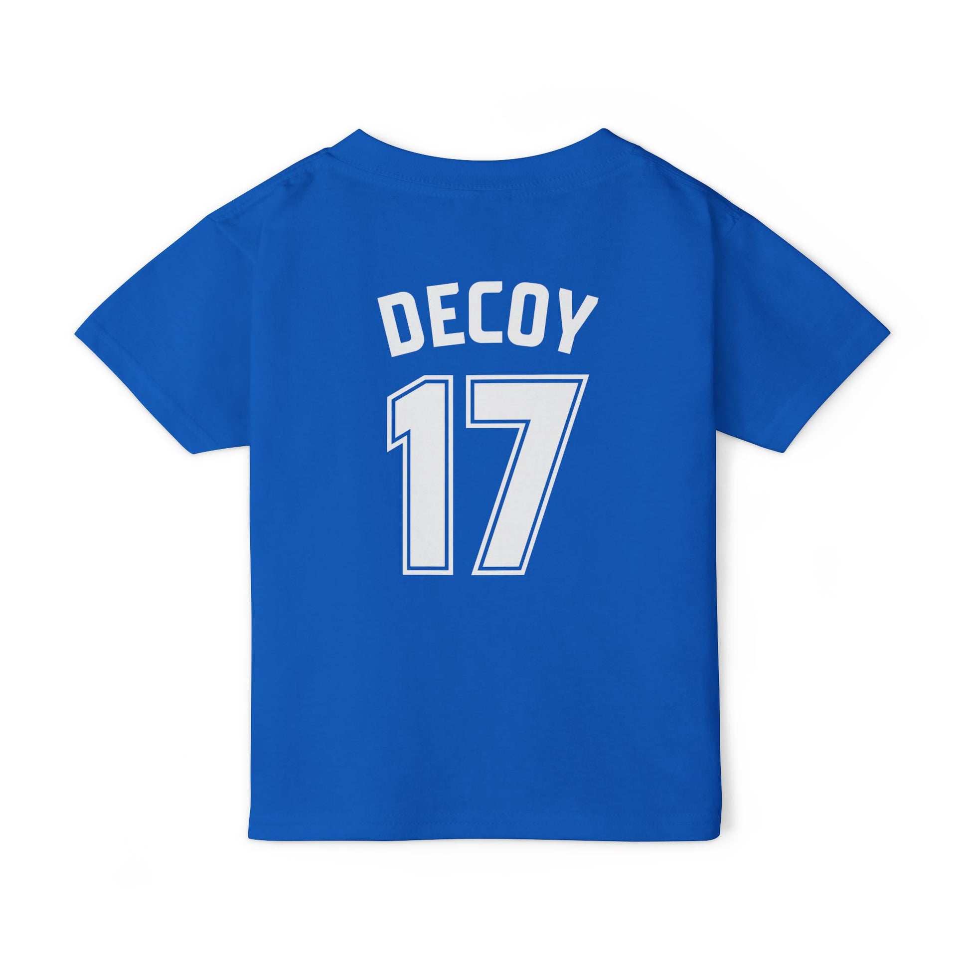Toddler T-Shirt | DEKOPIN + DECOY 17 | Front & Back Print | Medium-weight | Gildan