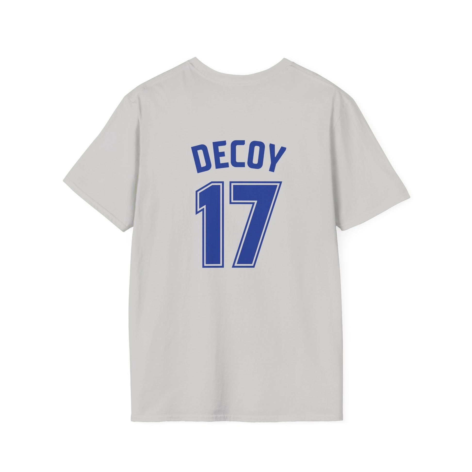 Unisex T-Shirt | DEKOPIN + DECOY 17 | Front & Back Print | Light-weight | Gildan