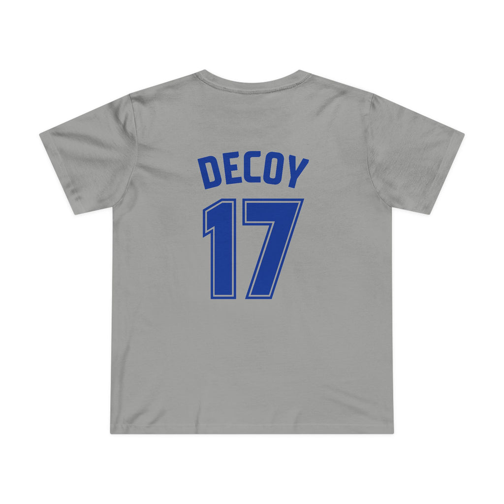 Women T-Shirts | DEKOPIN + DECOY 17 | Front & Back Print | Medium-weight | AS Colour
