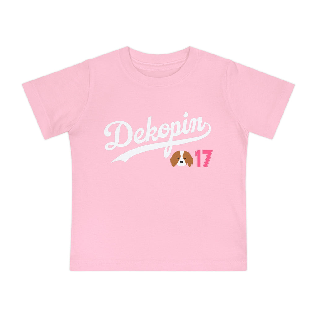 Baby T-Shirts | DEKOPIN + CUSTOM 17 | Front & Back Print | Light-weight | Bella+Canvas