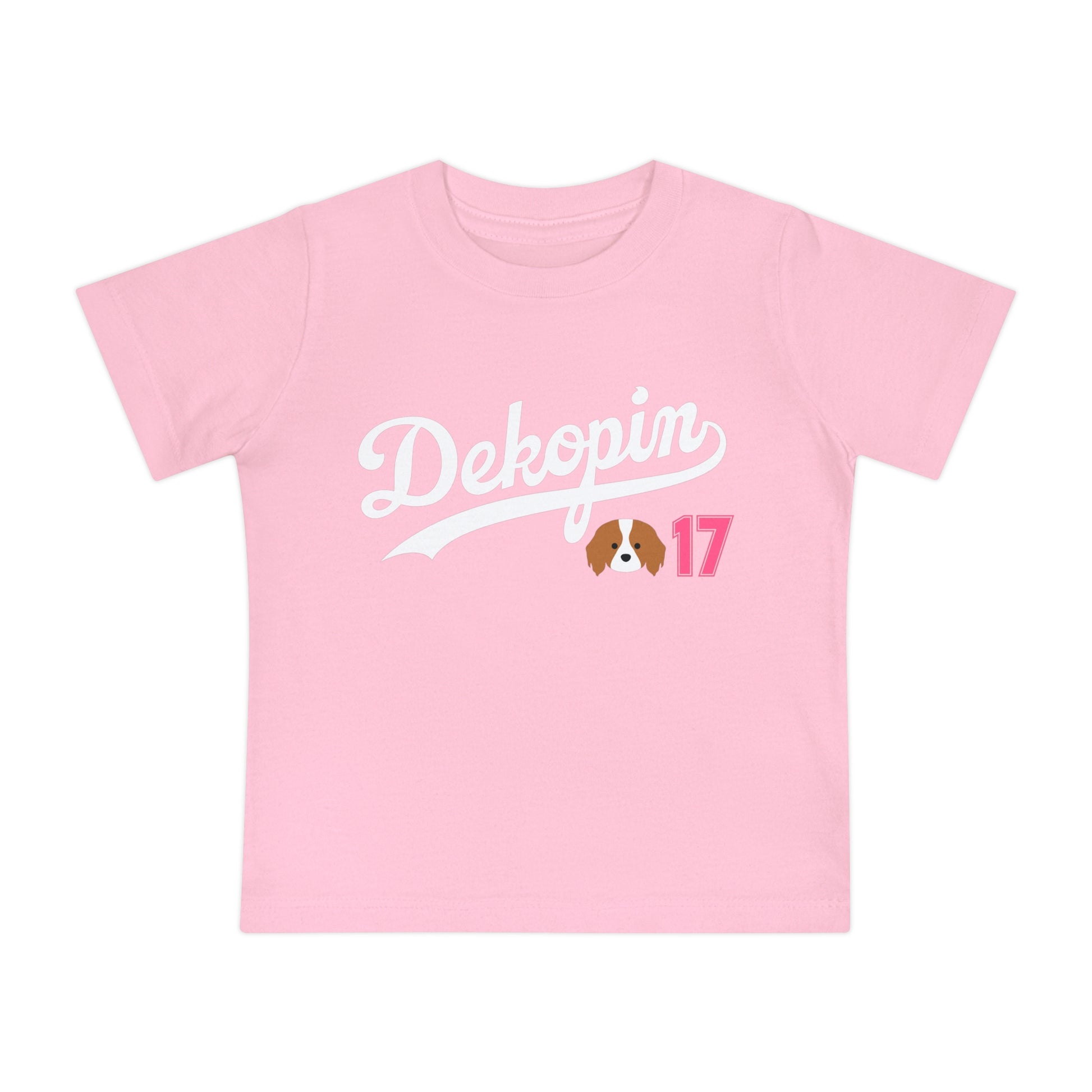 Baby T-Shirts | DEKOPIN + CUSTOM 17 | Front & Back Print | Light-weight | Bella+Canvas