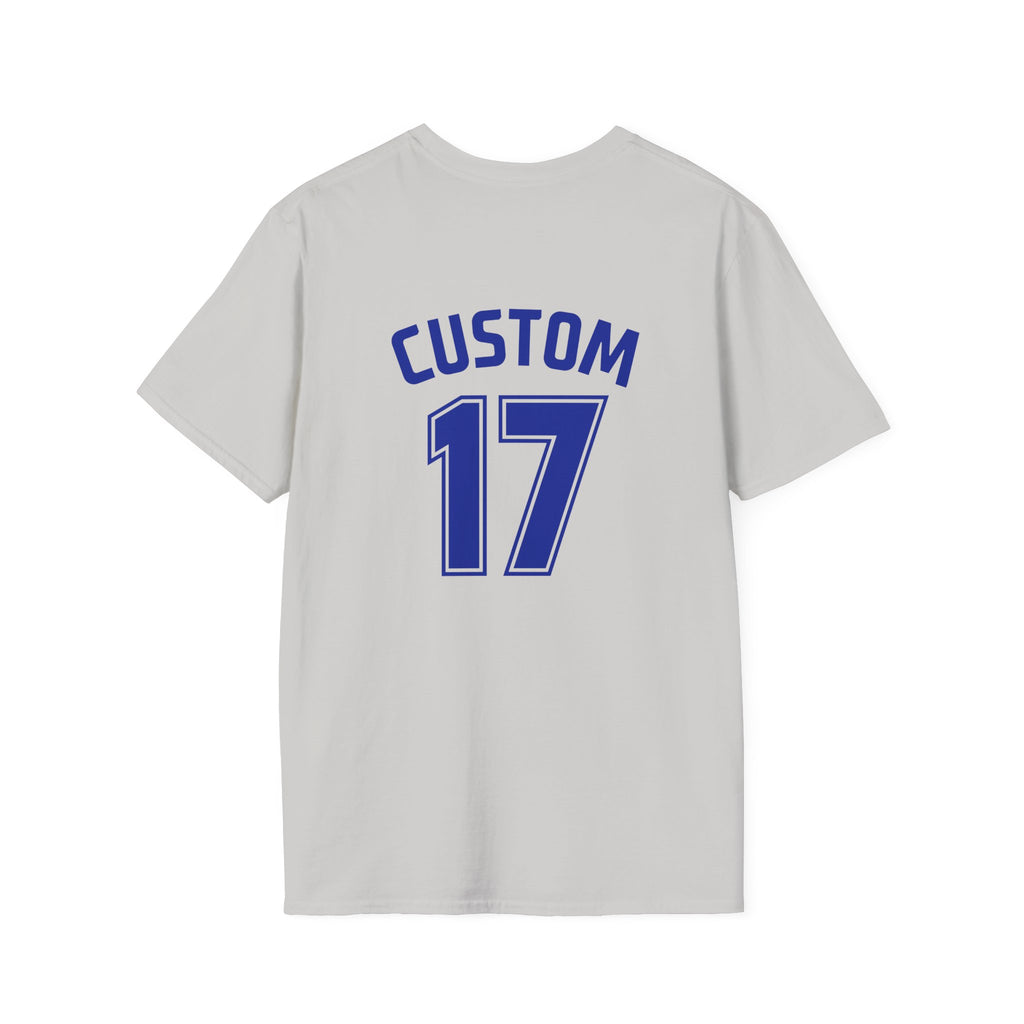 Unisex T-Shirt | DEKOPIN + CUSTOM 17 | Front & Back Print | Light-weight | Gildan