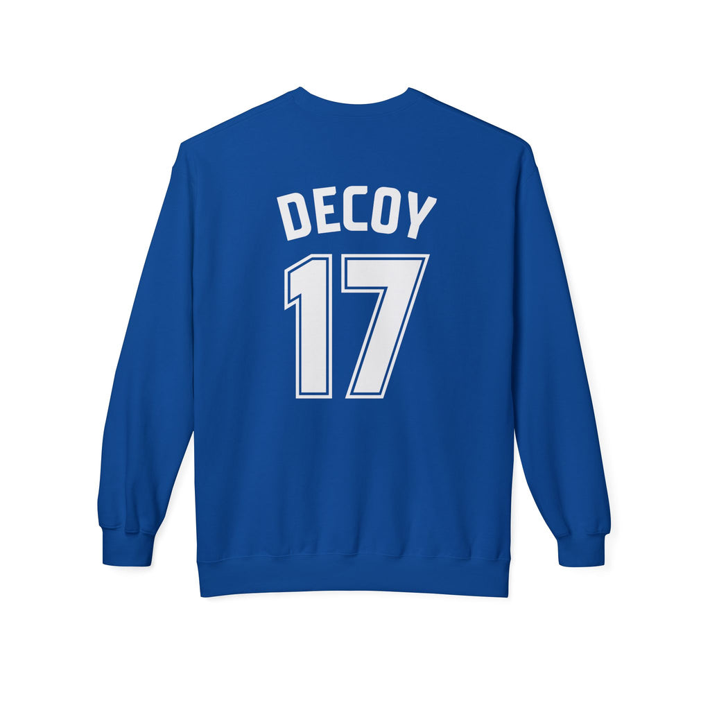 Unisex Sweatshirts | DEKOPIN + DECOY 17 | Front & Back Print | Medium-Heavy-weight | Gildan
