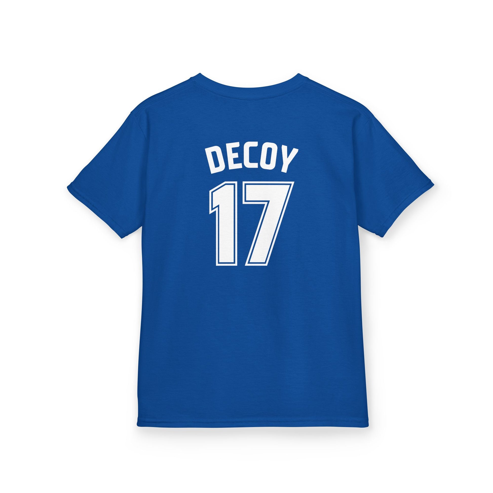 Kids T-Shirt | DEKOPIN + DECOY 17 | Front & Back Print | Medium-weight | Gildan